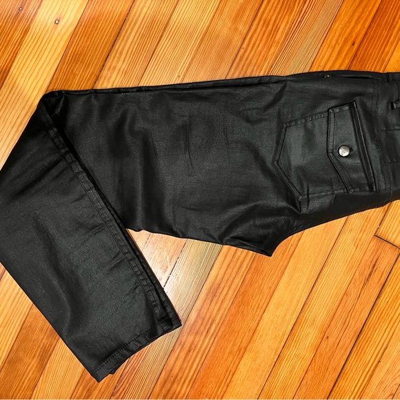 Coated black jeans - Picture 5 of 5